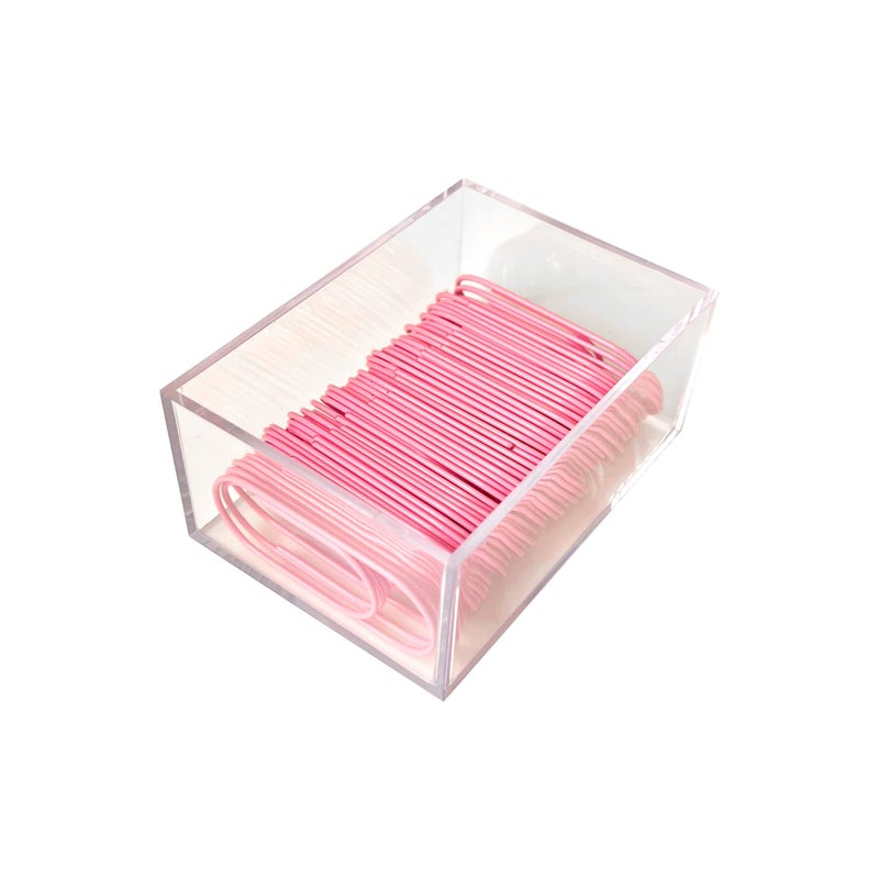 Supfoxer Pink Jumbo Paper Clips  50pcs 2inch Big PaperClips Durable and Rustproof Coated Large Paper Clips Office Supply Accessories - Image 3